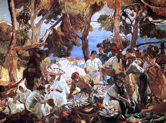  Joaquin Sorolla Y Bastida The Fish (Catalonia) - Hand Painted Oil Painting