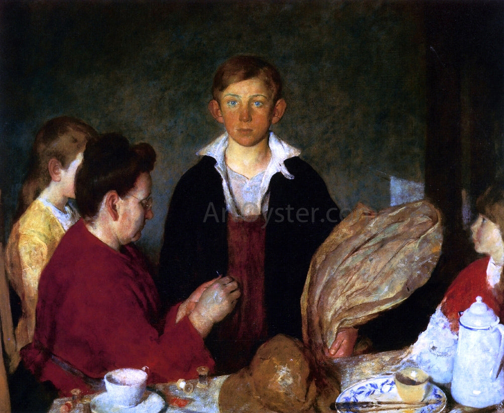  Charles Webster Hawthorne The Fisher Boy - Hand Painted Oil Painting