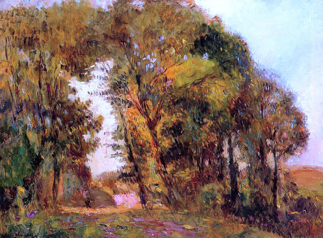  Albert Lebourg The Forest in Autumn near Rouen - Hand Painted Oil Painting