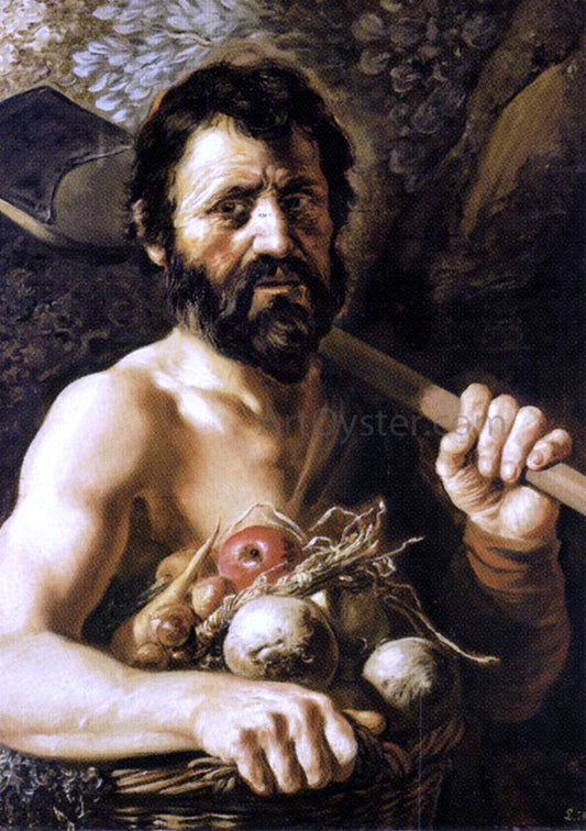  Jan Lievens The Four Elements and Ages of Man: Earth and Maturity - Hand Painted Oil Painting