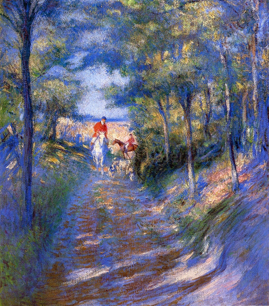 Edmund Tarbell The Fox Hunt (also known as Return from the Hunt) - Hand Painted Oil Painting