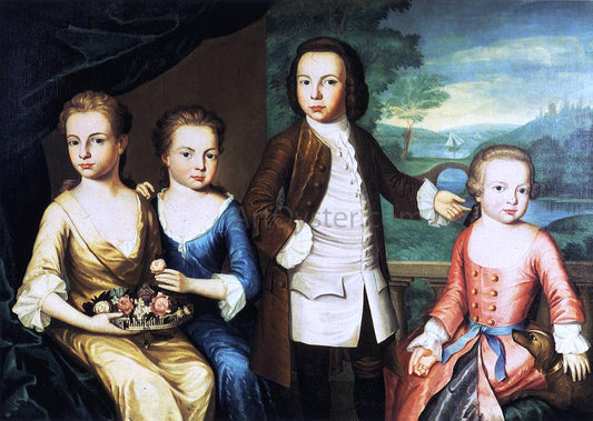  John Singleton Copley The Gore Children - Hand Painted Oil Painting