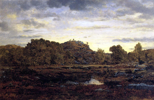  Theodore Rousseau The Gorges d'Apremont at Modday - Hand Painted Oil Painting