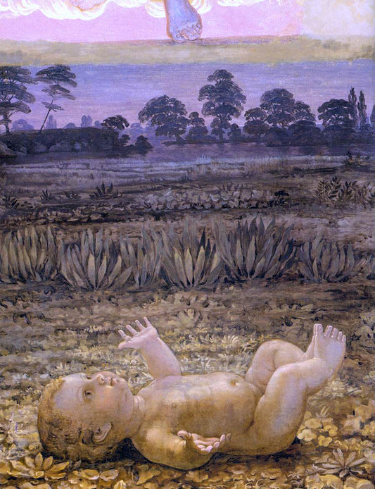  Philipp Otto Runge The Great Morning (detail) - Hand Painted Oil Painting