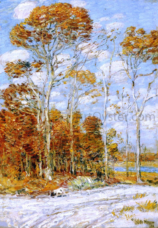  Frederick Childe Hassam The Hawk's Nest - Hand Painted Oil Painting