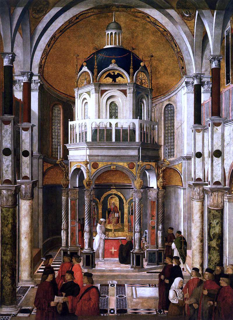  Gentile Bellini The Healing of Pietro dei Ludovici - Hand Painted Oil Painting