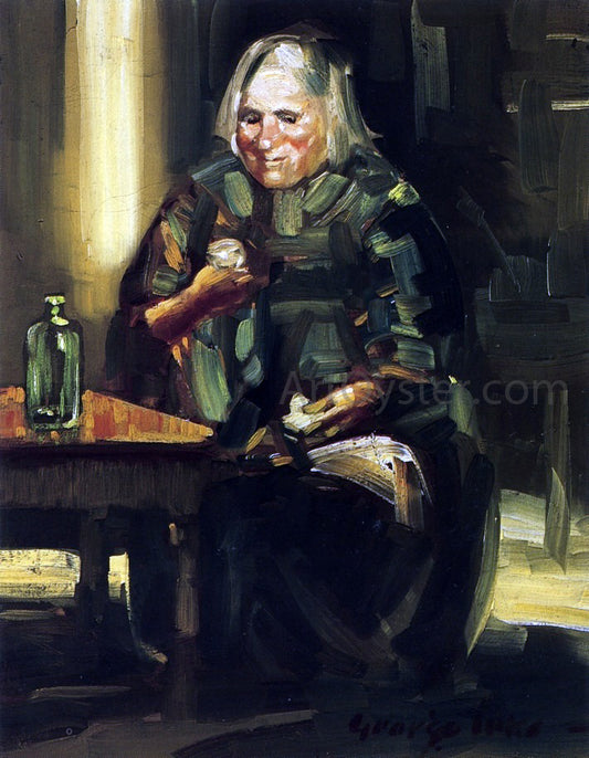  George Luks The Hole in the Wall (also known as Old Saloon) - Hand Painted Oil Painting