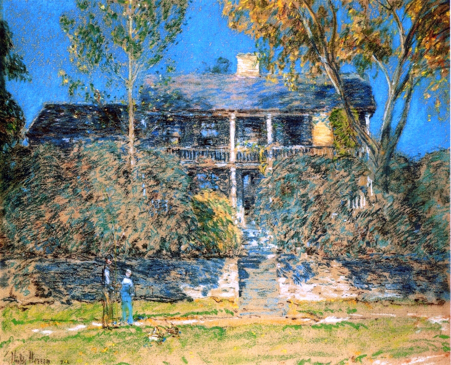  Frederick Childe Hassam The Holly Farm - Hand Painted Oil Painting
