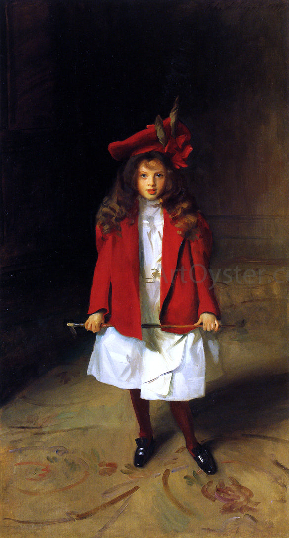  John Singer Sargent The Honourable Victoria Stanley - Hand Painted Oil Painting