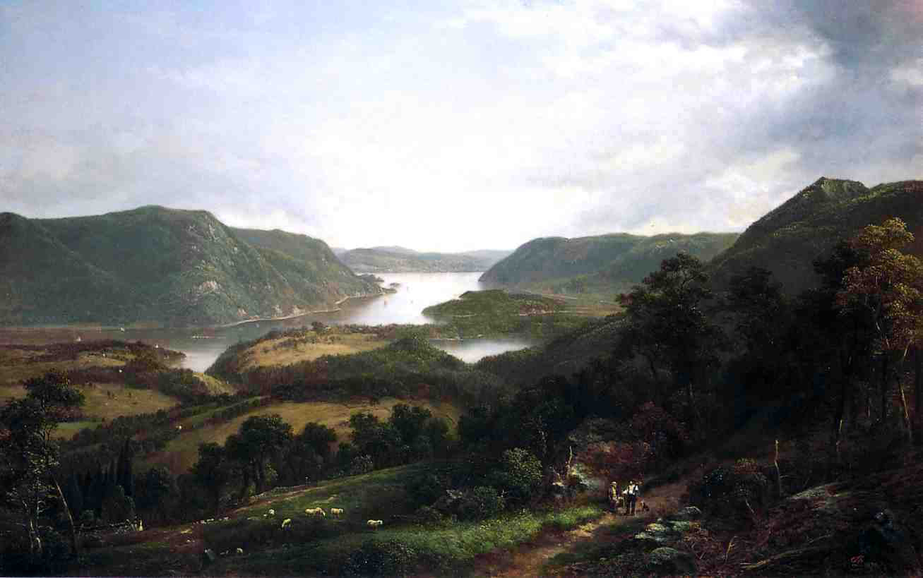  David Johnson The Hudson River from Fort Montgomery - Hand Painted Oil Painting