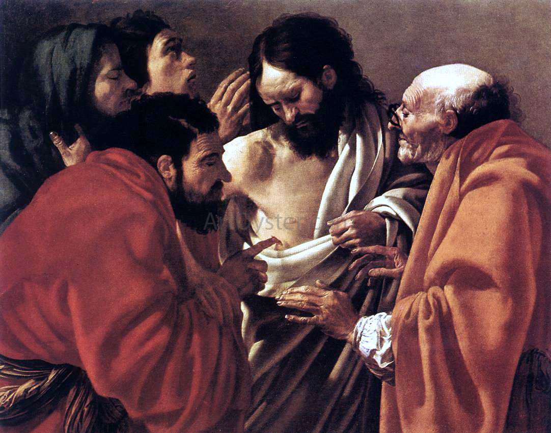  Hendrick Terbrugghen The Incredulity of Saint Thomas - Hand Painted Oil Painting