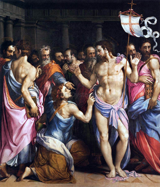  Cecchino Del Salviati The Incredulity of St Thomas - Hand Painted Oil Painting