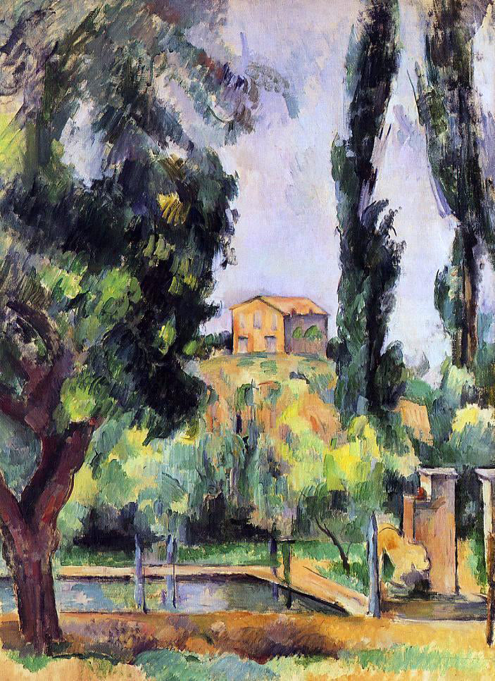  Paul Cezanne The Jas de Bouffan - Hand Painted Oil Painting
