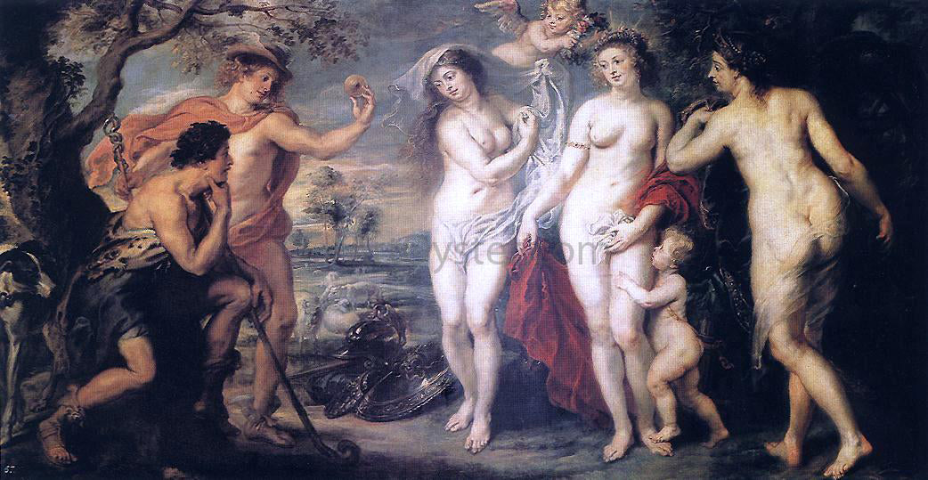  Peter Paul Rubens The Judgment of Paris - Hand Painted Oil Painting