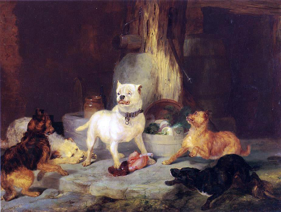  Sir Edwin Henry Landseer The King of the Castle - Hand Painted Oil Painting