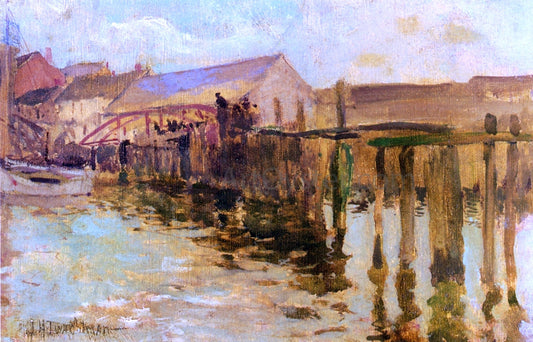  John Twachtman The Landing, Newport - Hand Painted Oil Painting