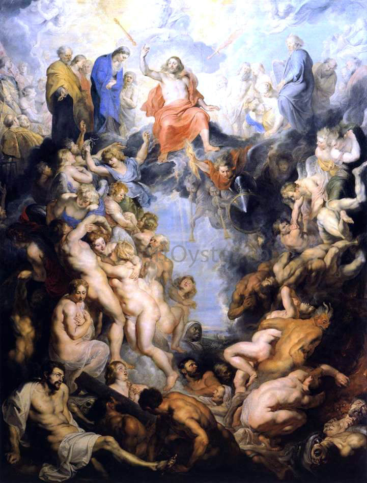  Peter Paul Rubens The Last Judgement - Hand Painted Oil Painting