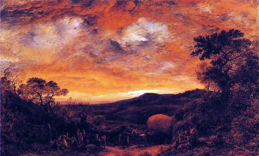  John Linnell The Last Load - Hand Painted Oil Painting