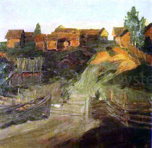  Isaac Ilich Levitan The Last Rays of the Sun - Hand Painted Oil Painting