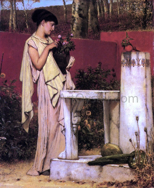  Sir Lawrence Alma-Tadema The Last Roses - Hand Painted Oil Painting