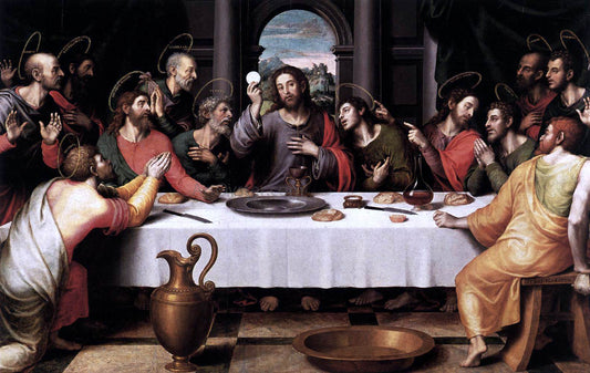  Juan de es De Juanes The Last Supper - Hand Painted Oil Painting