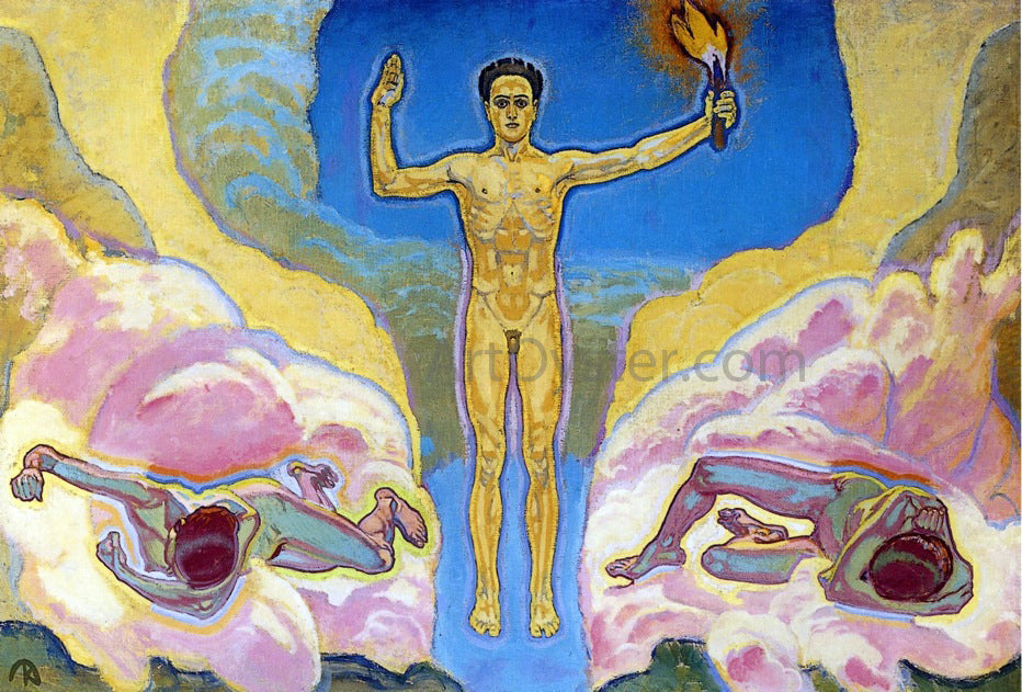  Koloman Moser The Light - Hand Painted Oil Painting
