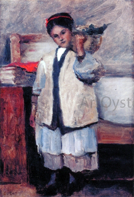  Jean-Baptiste-Camille Corot The Little Angel - Hand Painted Oil Painting