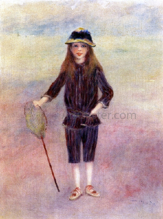  Pierre Auguste Renoir The Little Fishergirl - Hand Painted Oil Painting