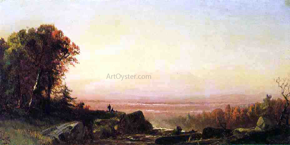  Alfred Thompson Bricher The Look-Out Point - Hand Painted Oil Painting