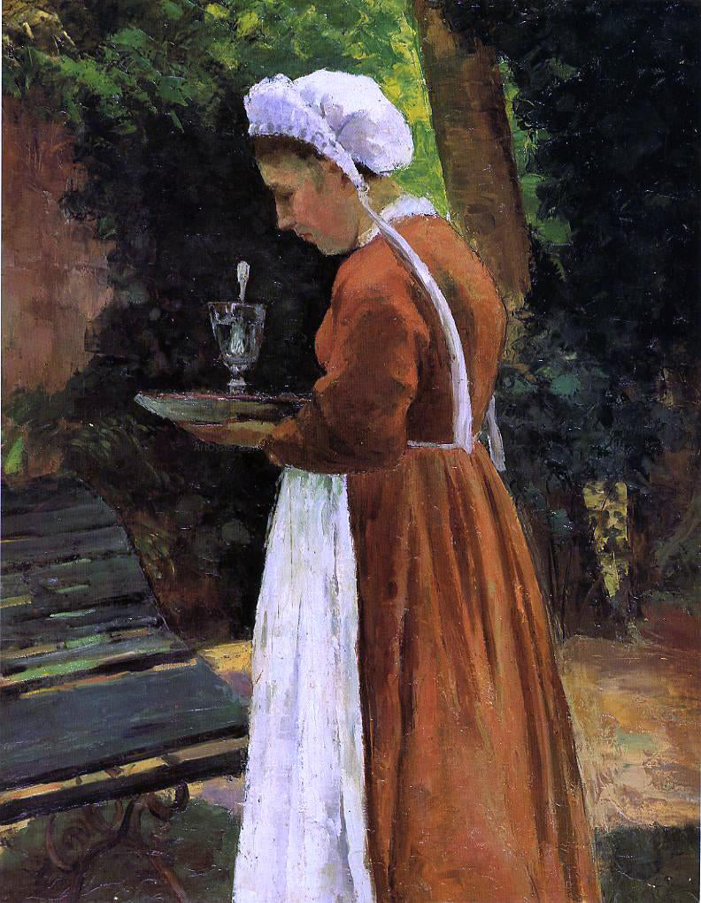  Camille Pissarro The Maidservant - Hand Painted Oil Painting