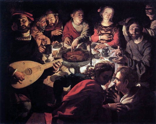  Jan Cornelisz Vermeyen The Marriage at Cana - Hand Painted Oil Painting