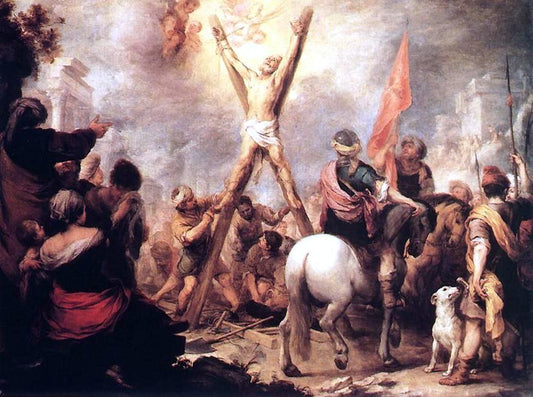  Bartolome Esteban Murillo The Martyrdom of St Andrew - Hand Painted Oil Painting