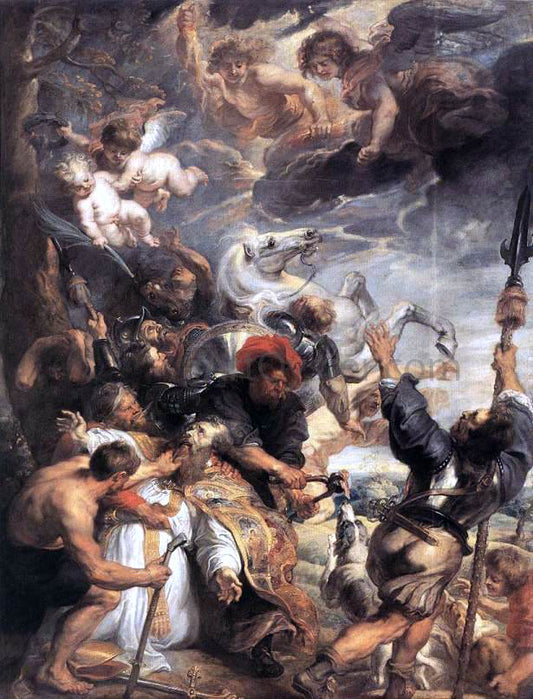  Peter Paul Rubens The Martyrdom of St Livinus - Hand Painted Oil Painting