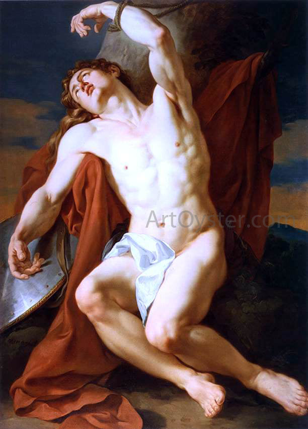  Francois-Guillaume Menageot The Martyrdom of St Sebastian - Hand Painted Oil Painting