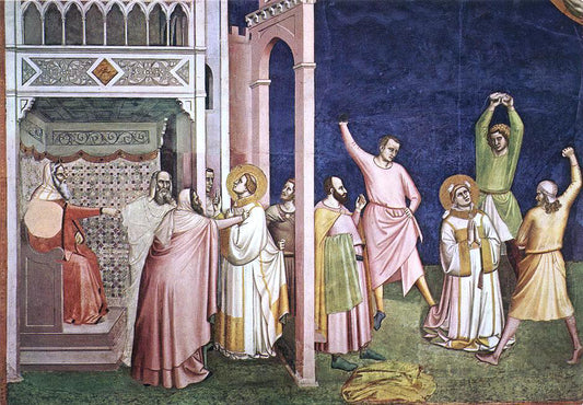  Bernardo Daddi The Martyrdom of St Stephen - Hand Painted Oil Painting