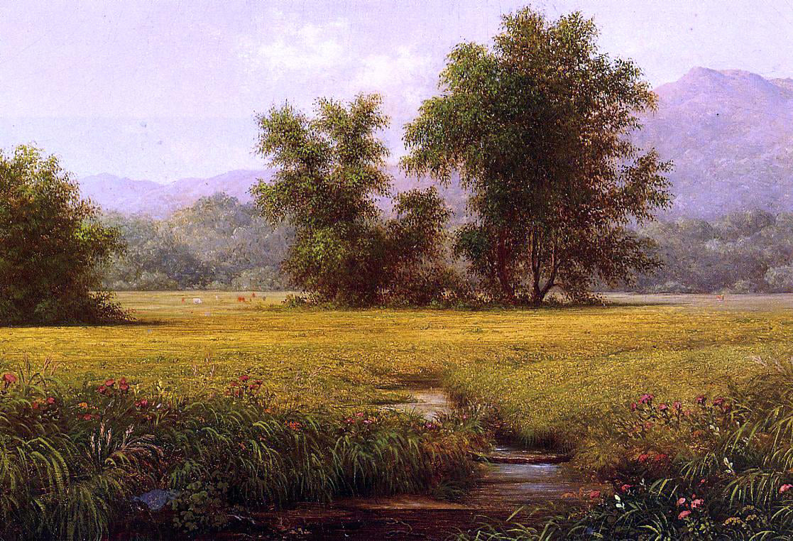  Martin Johnson Heade The Meadow - Hand Painted Oil Painting
