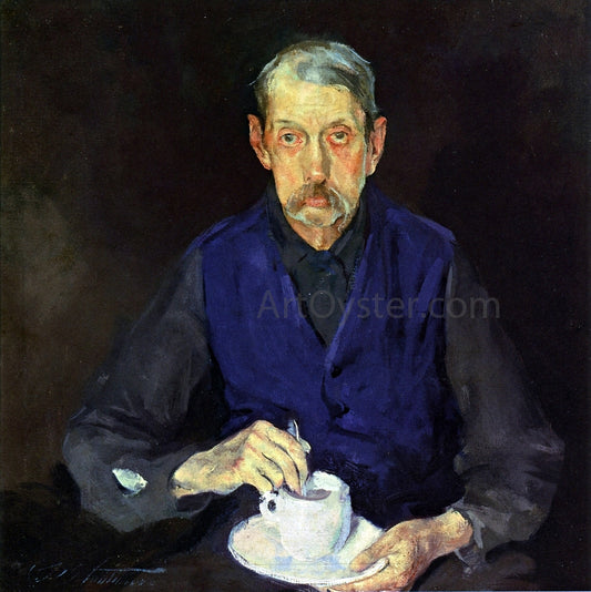  Charles Webster Hawthorne The Morning Coffee - Hand Painted Oil Painting