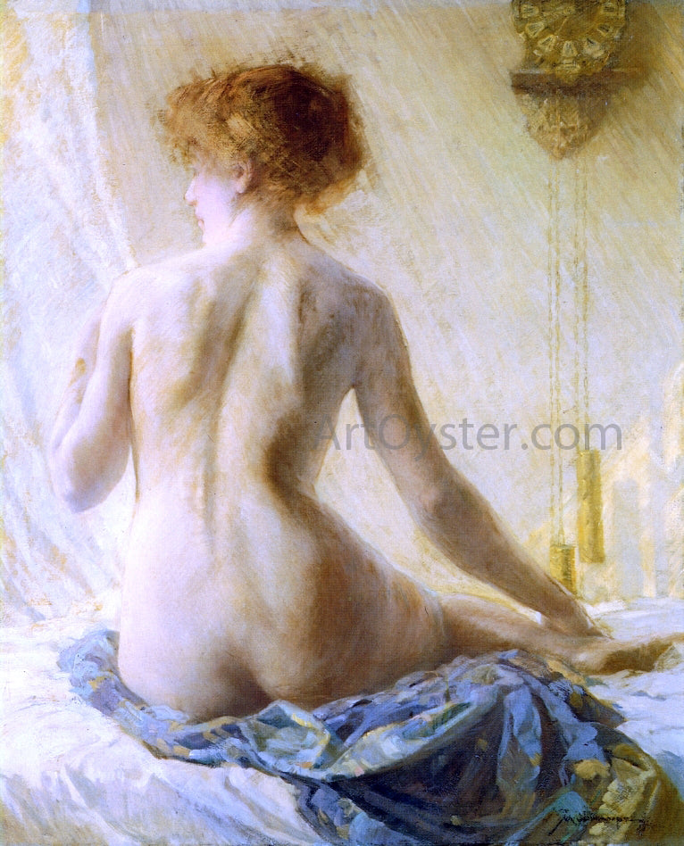  Frederick John Mulhaupt The Morning Hour - Hand Painted Oil Painting