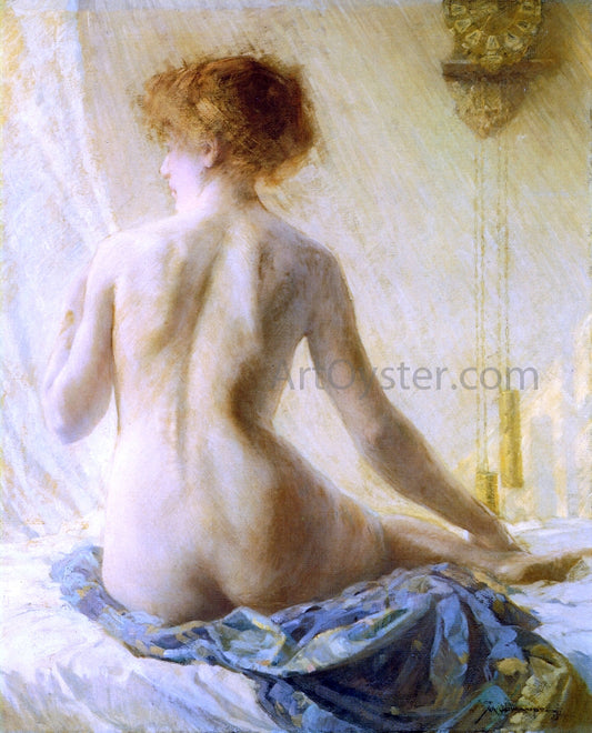  Frederick John Mulhaupt The Morning Hour - Hand Painted Oil Painting