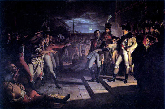  Pietro Benvenuti The Oath of the Saxons - Hand Painted Oil Painting