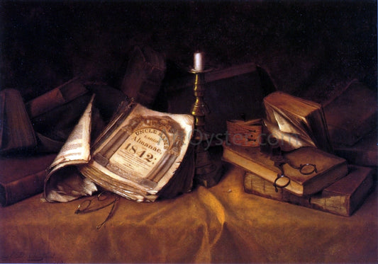  Jefferson David Chalfant The Old Almanac - Hand Painted Oil Painting