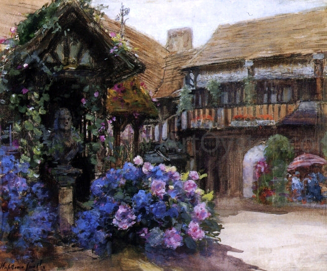 Francis Hopkinson Smith The Old Corridor: Inn of William the Conqueror - Hand Painted Oil Painting