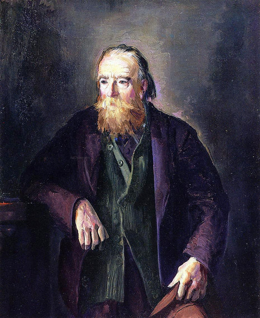  George Wesley Bellows The Old Pioneer - Hand Painted Oil Painting
