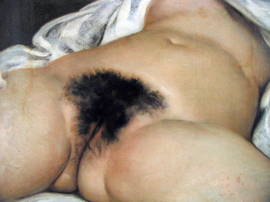  Gustave Courbet The origin of the world - Hand Painted Oil Painting
