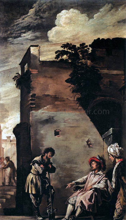  Domenico Feti The Parable of the Vineyard - Hand Painted Oil Painting