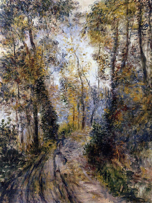  Pierre Auguste Renoir The Path Through the Forest - Hand Painted Oil Painting