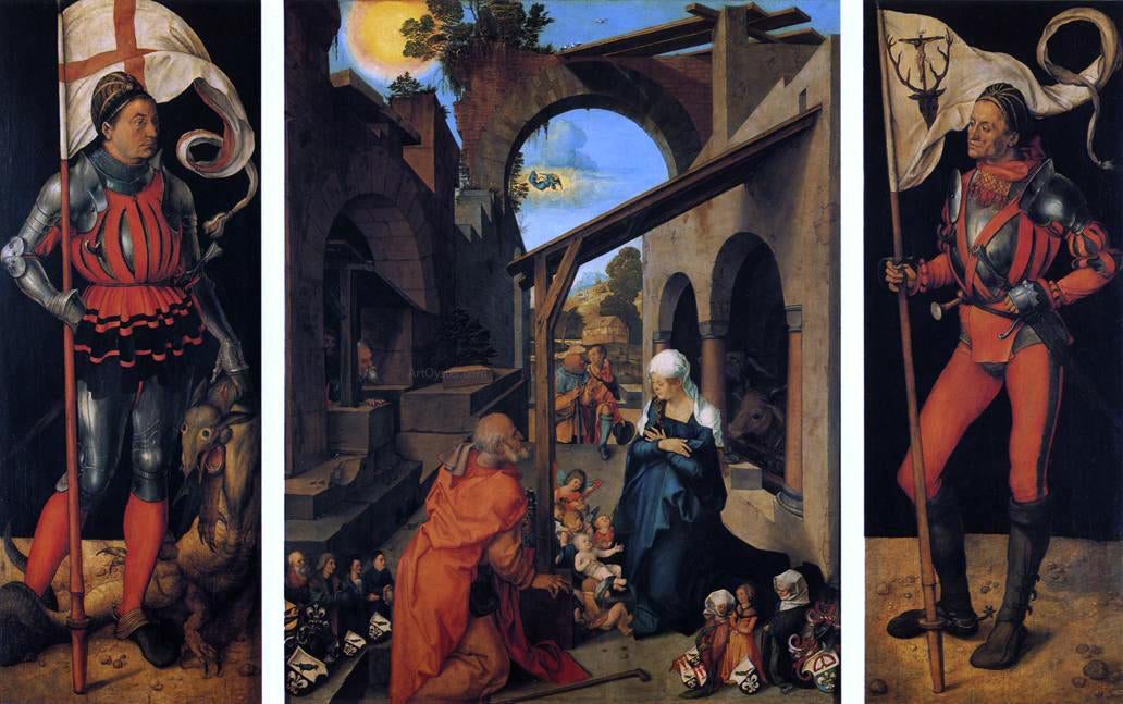  Albrecht Durer The Paumgartner Alterpiece - Hand Painted Oil Painting