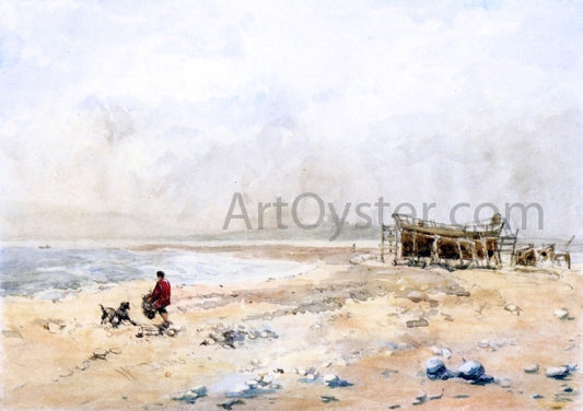  William of Eton The Point, Beaumaris, Anglesey - Hand Painted Oil Painting