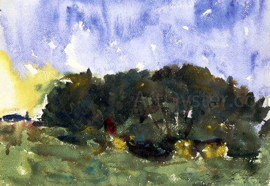  Charles Webster Hawthorne The Poplar Grove - Hand Painted Oil Painting
