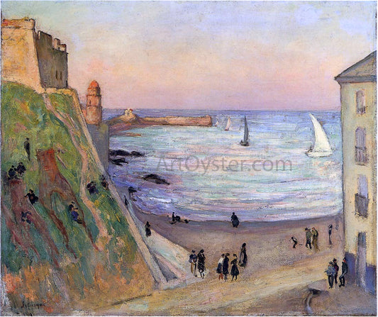  Henri Lebasque The port at Collioure - Hand Painted Oil Painting